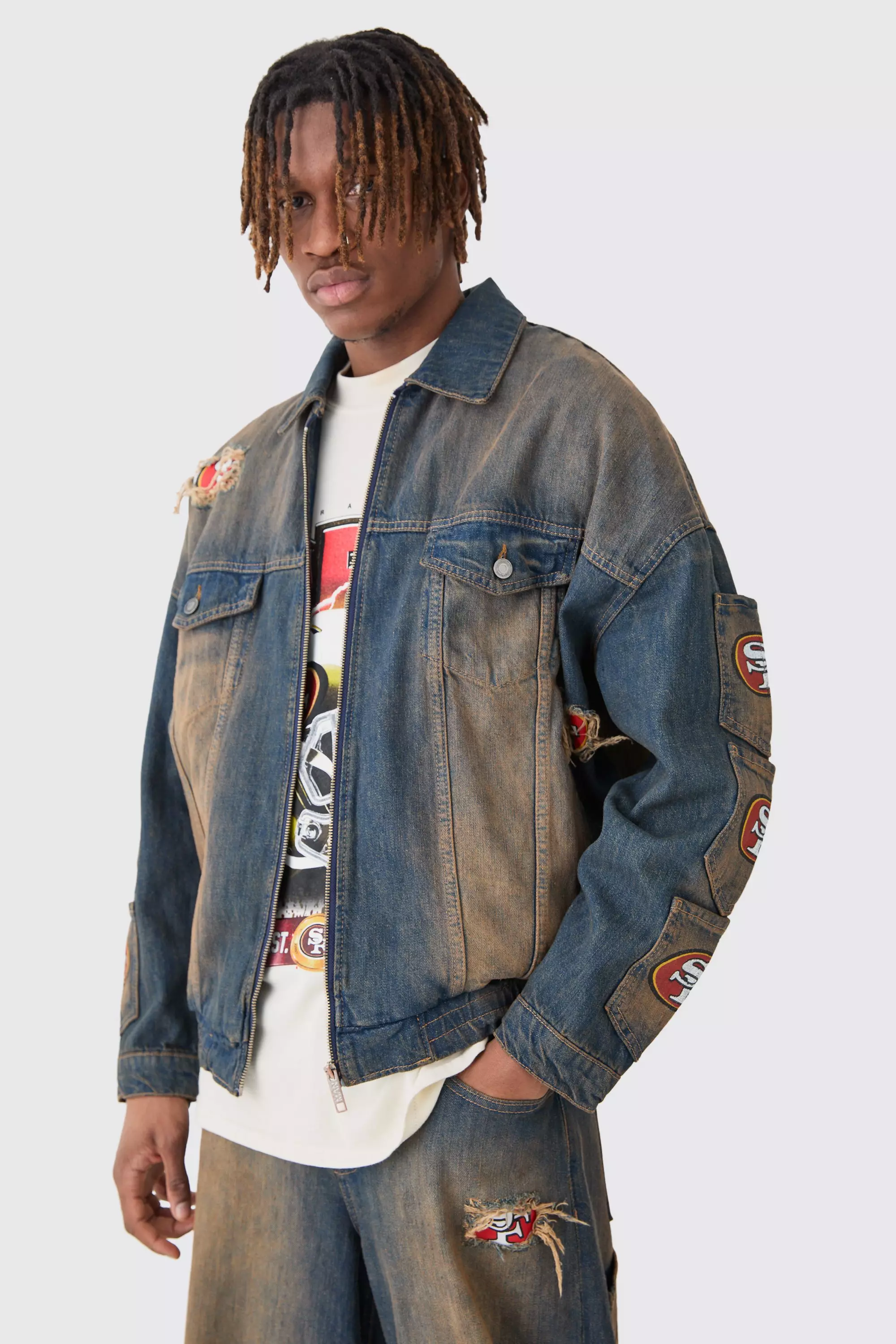 Multi 2024 denim jacket